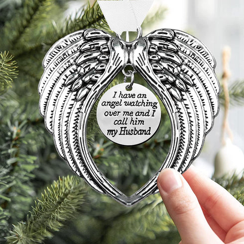 Christmas Memorial Hanging Ornaments Angel Wings